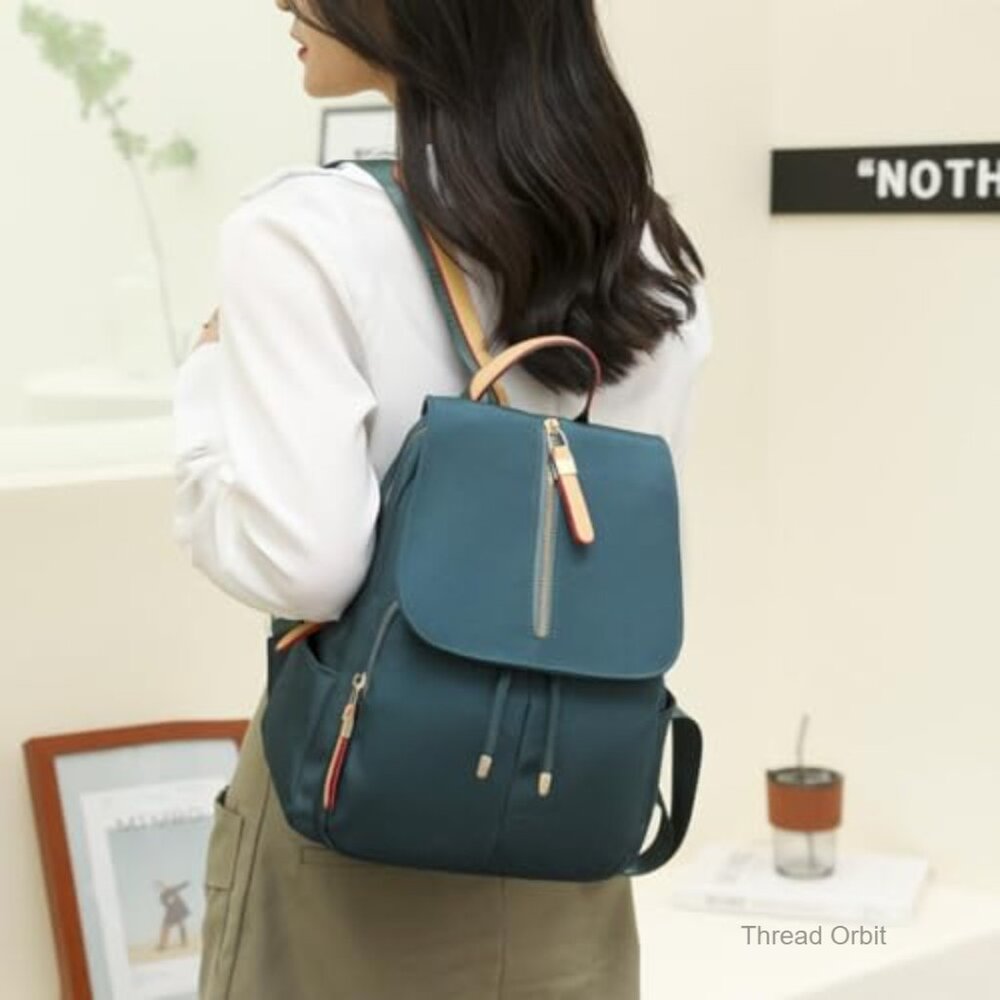 Small Nylon Backpack Lightweight Daypack Travel H… - image 2